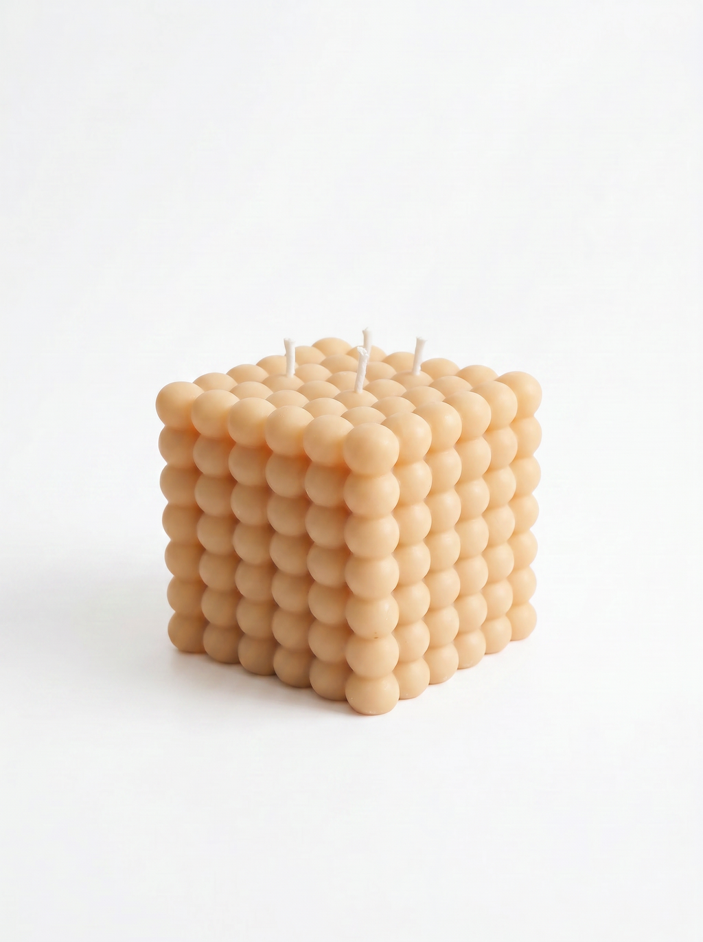 Luxury Bubble Cube Candle – Cube Impérial