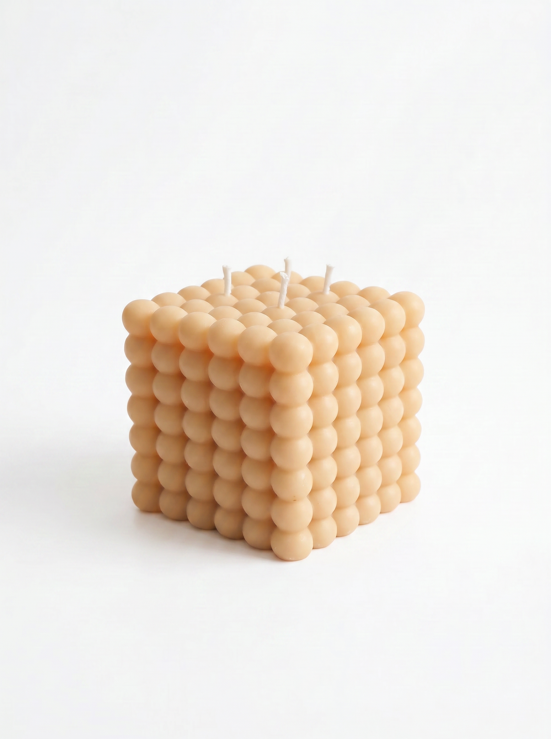 Luxury Bubble Cube Candle – Cube Impérial