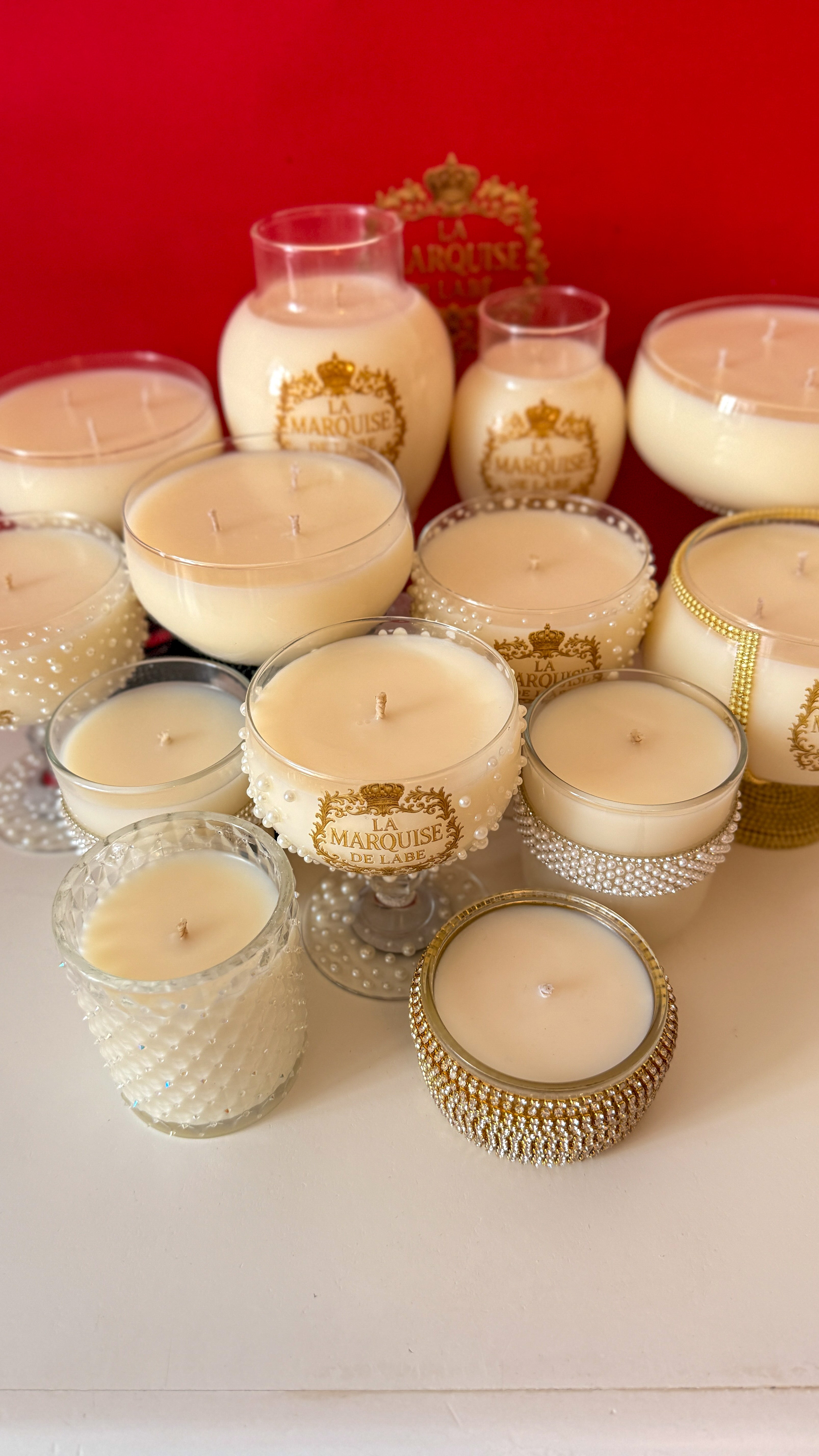 Luxury scented Candle – Perles de Marquise