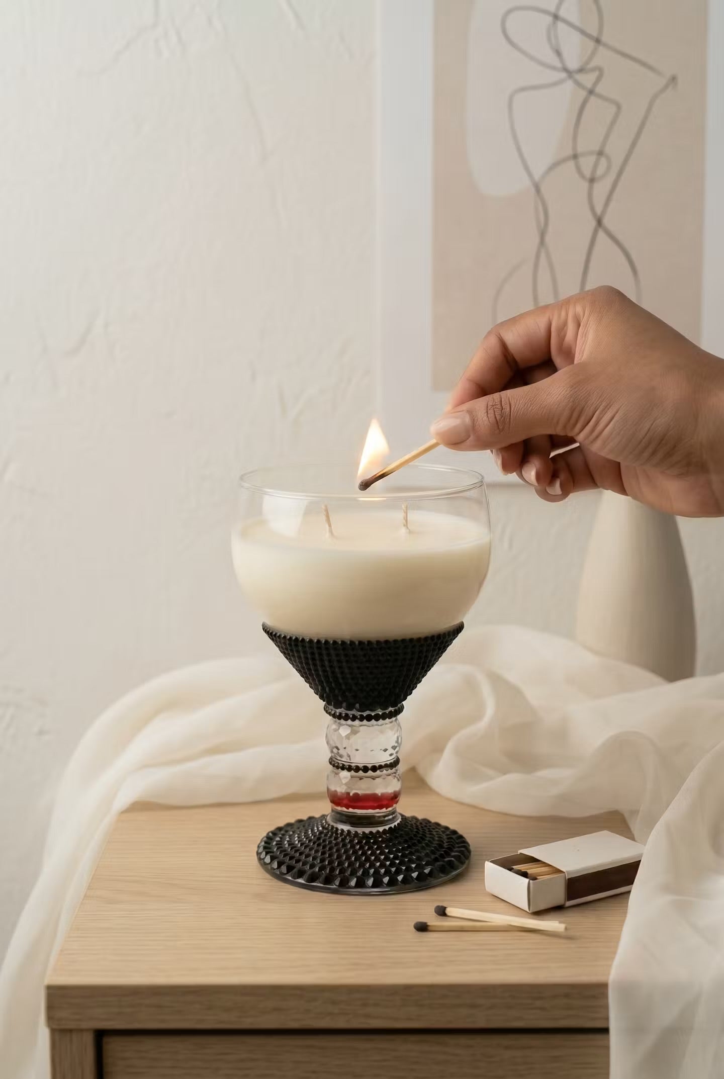 Bougie Parfumée Luxe – Désir de Marquise