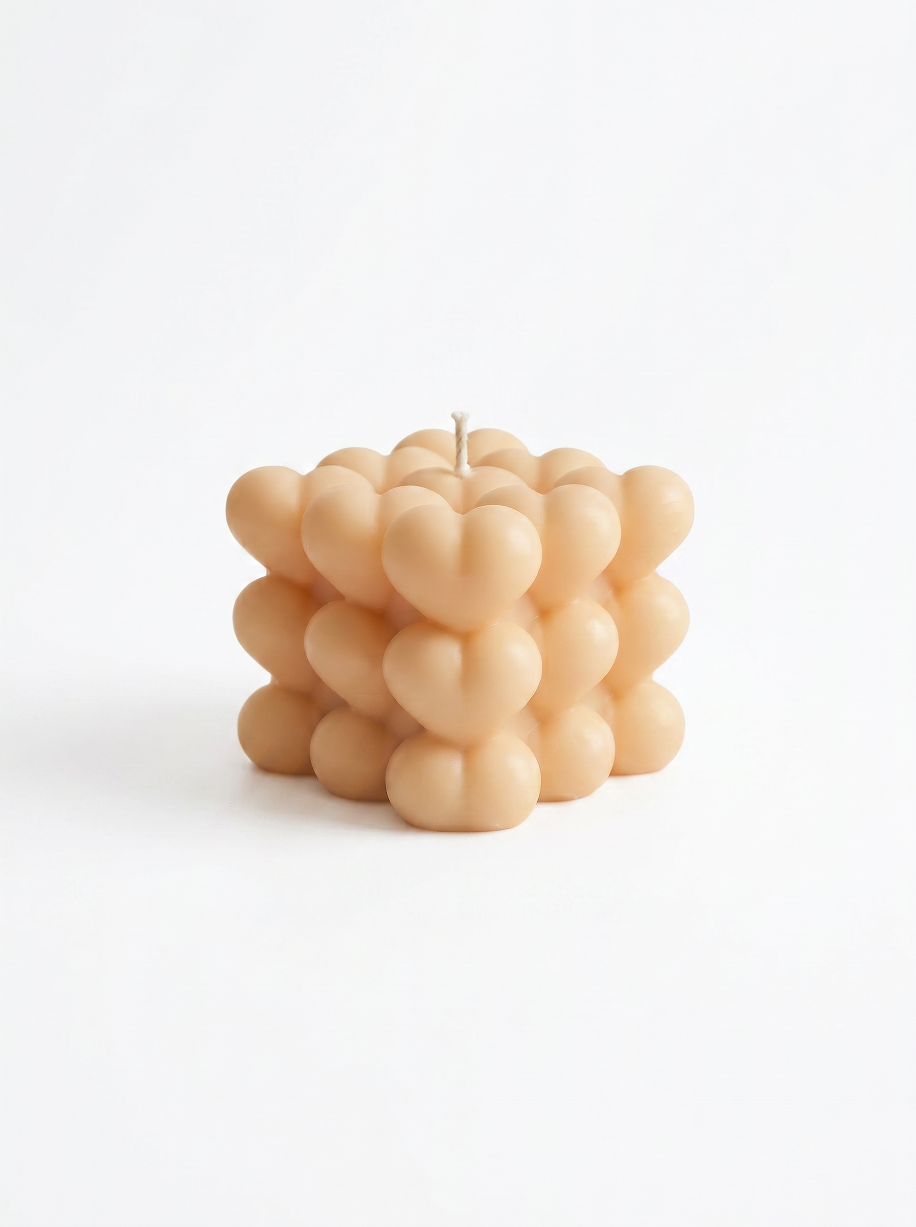 Heart Bubble Candle – Cœur de Marquise