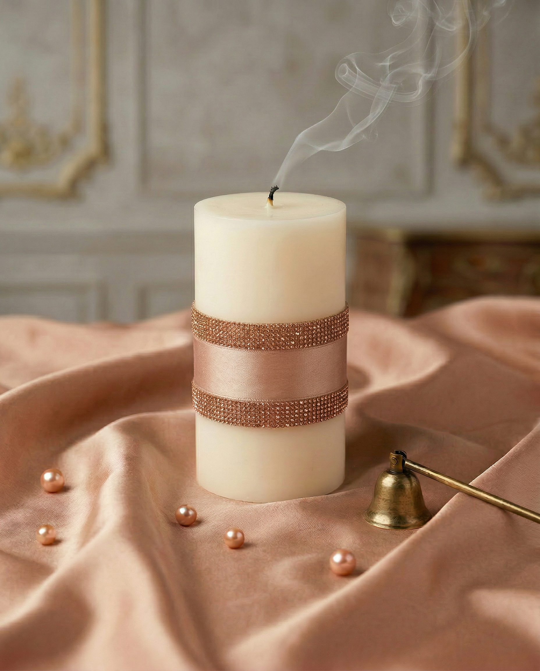 Luxury pillar Candle – Ornement Royal