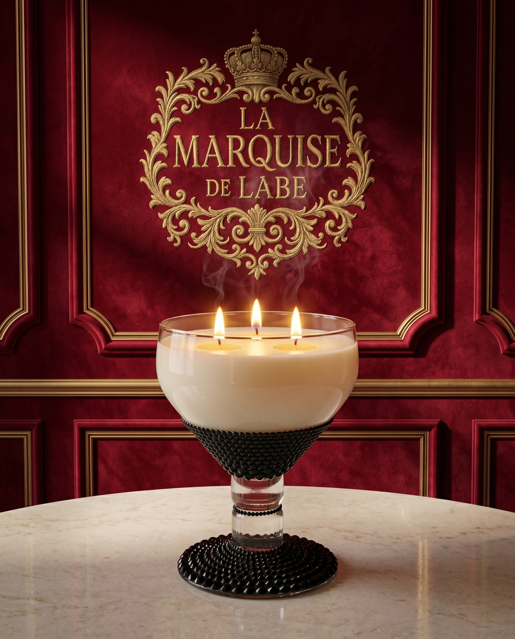 Luxury scented candle – Désir de Marquise