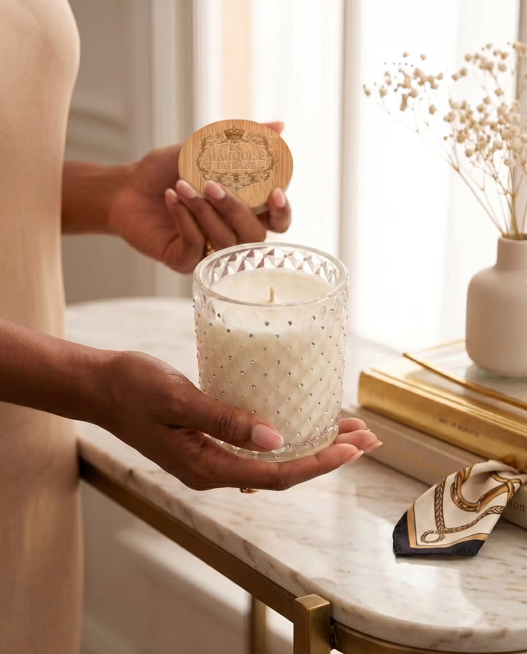 Luxury Scented Candle – Crystaline